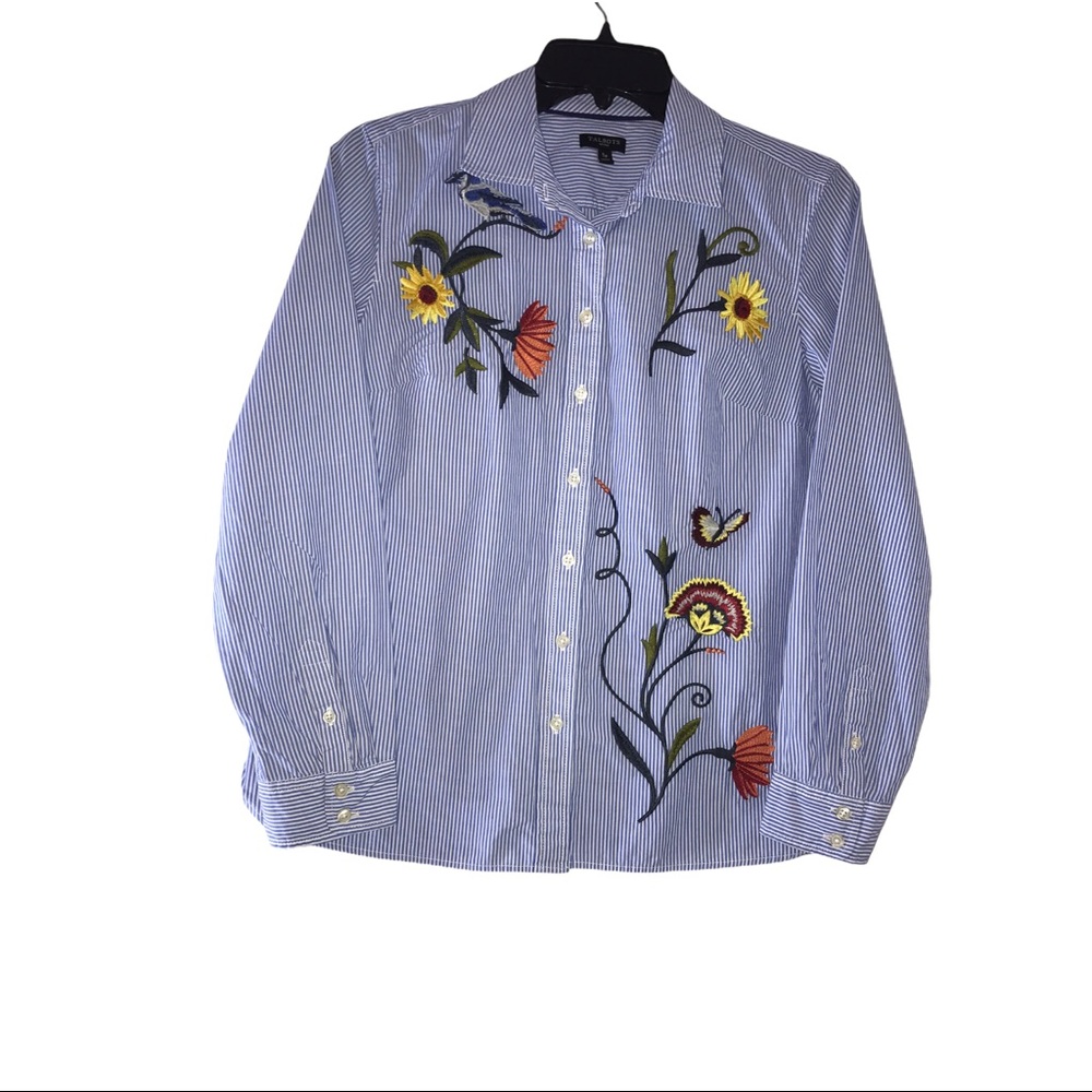 Talbots petites button down shirt size SP